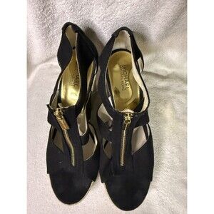 Michael Kors Damita Platform Wedge Sandals Size 10 M